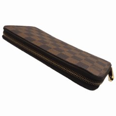 【中古】【良い】 LOUIS VUITTON ルイヴィトン ダミエ エベヌ ジッピーウォレット 財布 長財布 N60015画像