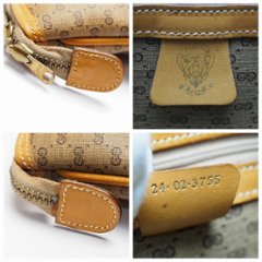 【中古】【良い】 OLDGUCCI オールドグッチ マイクロGG トートバッグ画像