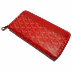 【中古】【良い】 GOYARD ゴヤール マティニョン ジップGM 長財布 ジッピーウォレット レッド画像