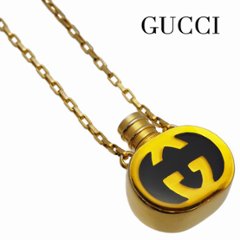  【中古】【良い】 OLDGUCCI オールドグッチ ヴィンテージグッチ GGロゴ パフュームボトル ネックレスの画像