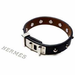  【中古】【良い】 HERMES エルメス ブレスレット バングル ミニドッグ クルーロン スタッズ ヴォースイフトの画像