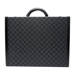 【中古】【非常に良い】 LOUIS VUITTON ルイヴィトン ダミエグラフィット プレジデント45 トランクケース N48190 画像