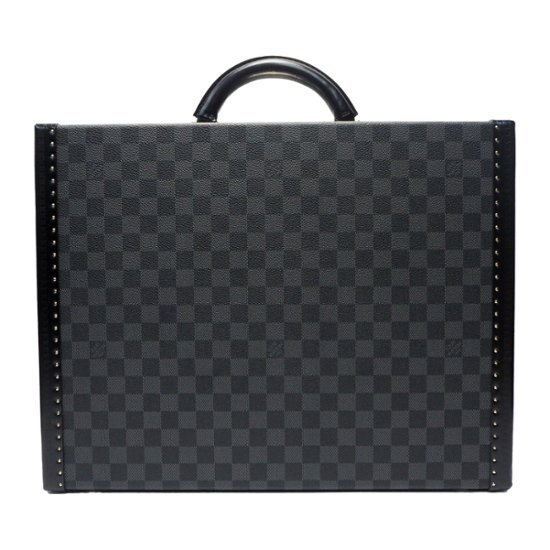 【中古】【非常に良い】 LOUIS VUITTON ルイヴィトン ダミエグラフィット プレジデント45 トランクケース N48190 画像