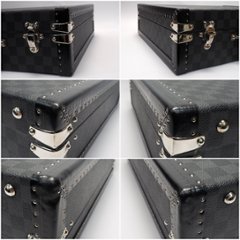 【中古】【非常に良い】 LOUIS VUITTON ルイヴィトン ダミエグラフィット プレジデント45 トランクケース N48190 画像