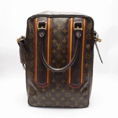 【中古】【良い】 LOUIS VUITTON ルイヴィトン モノグラムベキア ポルトドキュマン ヴェルティカル ショルダーバッグ 2way M95529画像