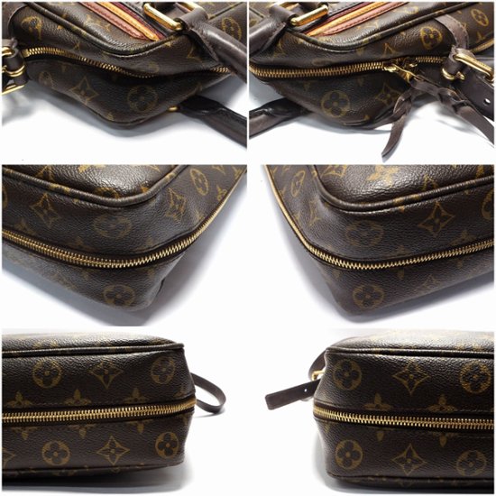 【中古】【良い】 LOUIS VUITTON ルイヴィトン モノグラムベキア ポルトドキュマン ヴェルティカル ショルダーバッグ 2way M95529画像