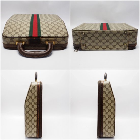 【中古】【良い】 OLDGUCCI オールドグッチ ヴィンテージグッチ オリベッティ レッテラ32 タイプライター トランクケース 1970年代画像