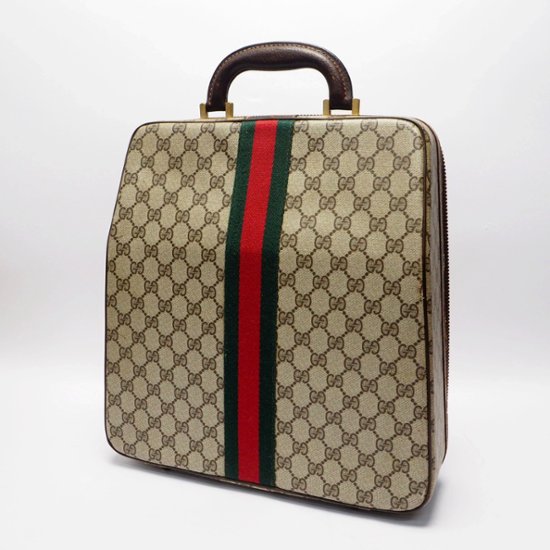 【中古】【良い】 OLDGUCCI オールドグッチ ヴィンテージグッチ オリベッティ レッテラ32 タイプライター トランクケース 1970年代画像